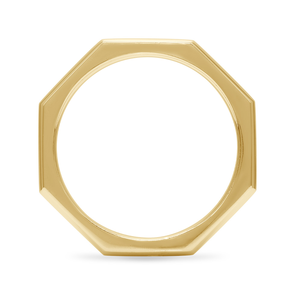 Ephesus 18KYG Octagon Ring K73997