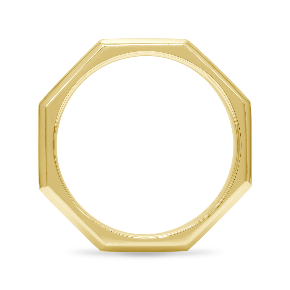 Ephesus 18KYG Octagon Ring K73999