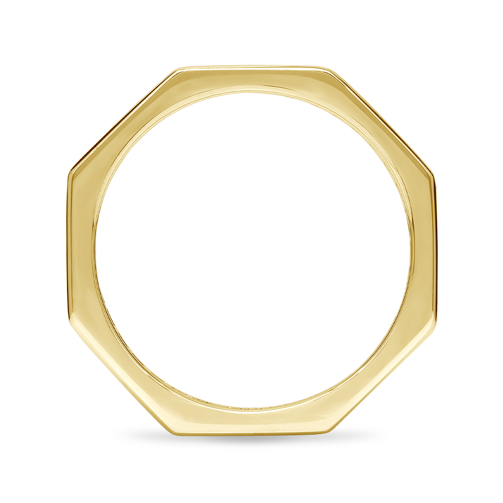 Ephesus 18KYG Octagon Ring K74093
