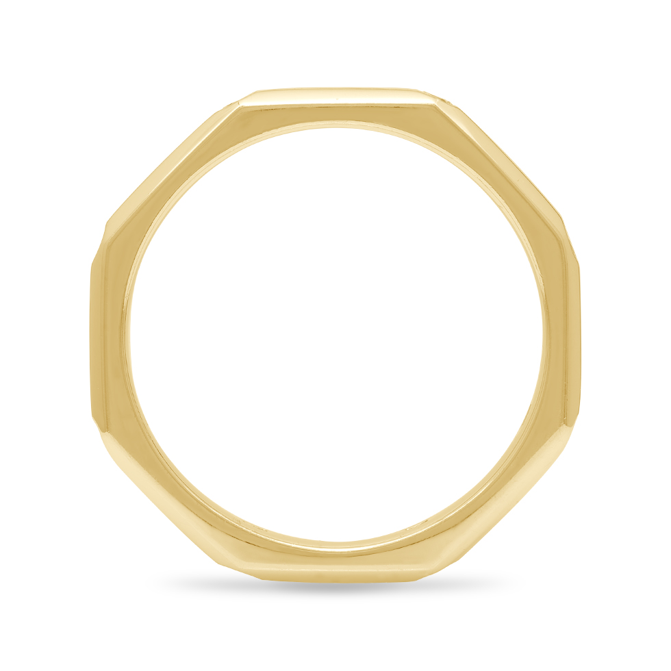 Ephesus 18KYG Octagon Diamond Ring K74218DI