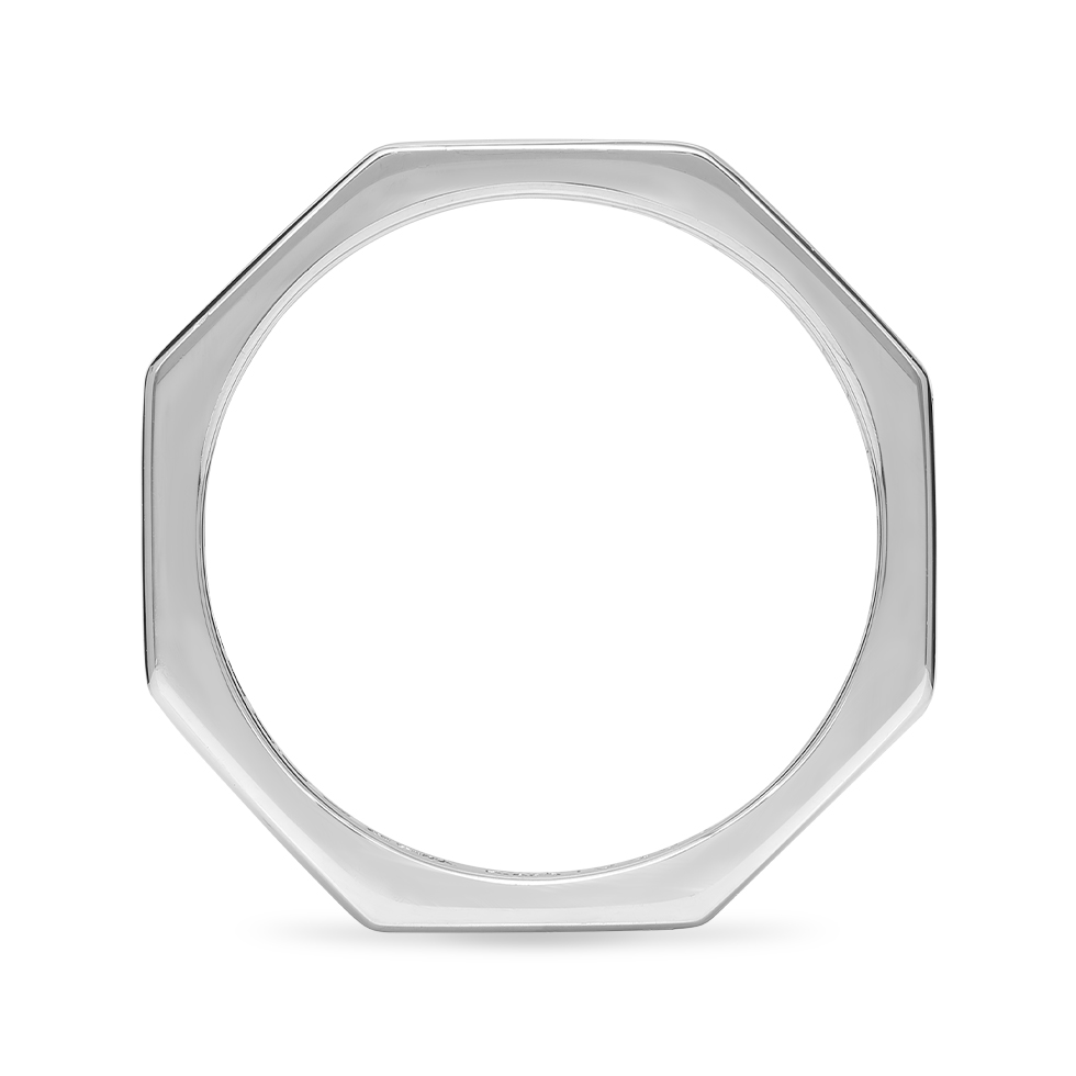 Ephesus Pt950 Octagon Ring P74093