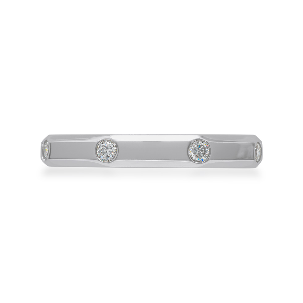 Ephesus Pt950 Octagon Diamond Ring P74218DI
