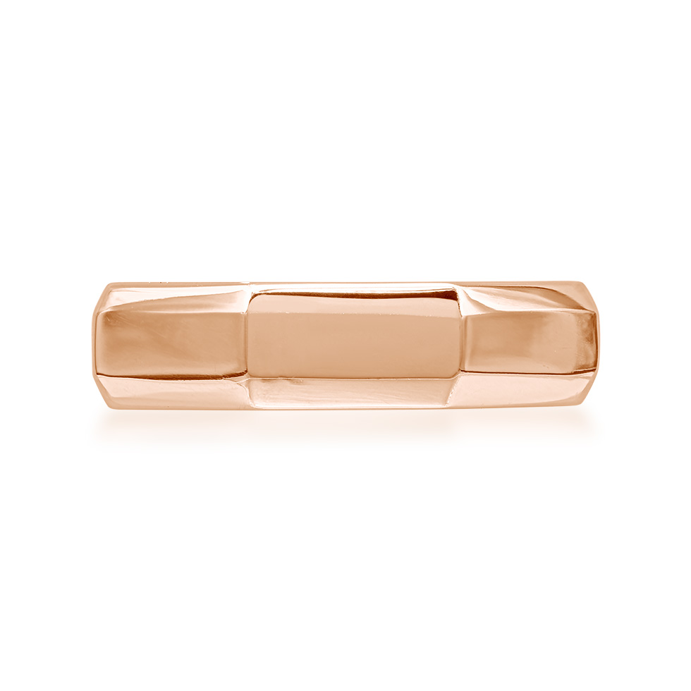 Ephesus 18KPG Octagon Ring R73999