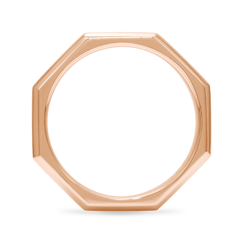Ephesus 18KPG Octagon Ring R73999