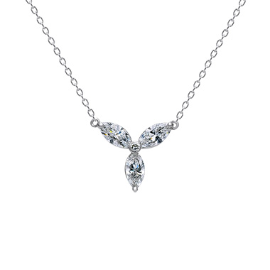 Pt950 Diamond Pendant P32723DI