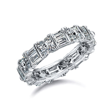 Pt950 Diamond Ring P73937DI