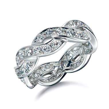 Pt950 Diamond Ring P74142DI