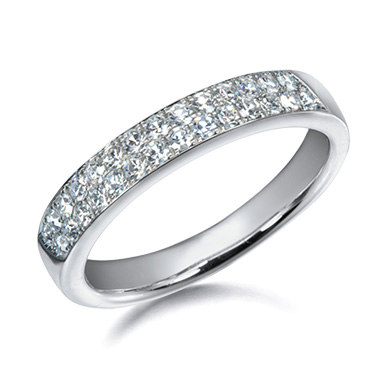 Pt950 Diamond Jewelry P74744DI