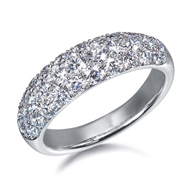 Pt950 Diamond Ring P75069DI