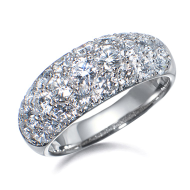 Pt950 Diamond Ring P75080DI